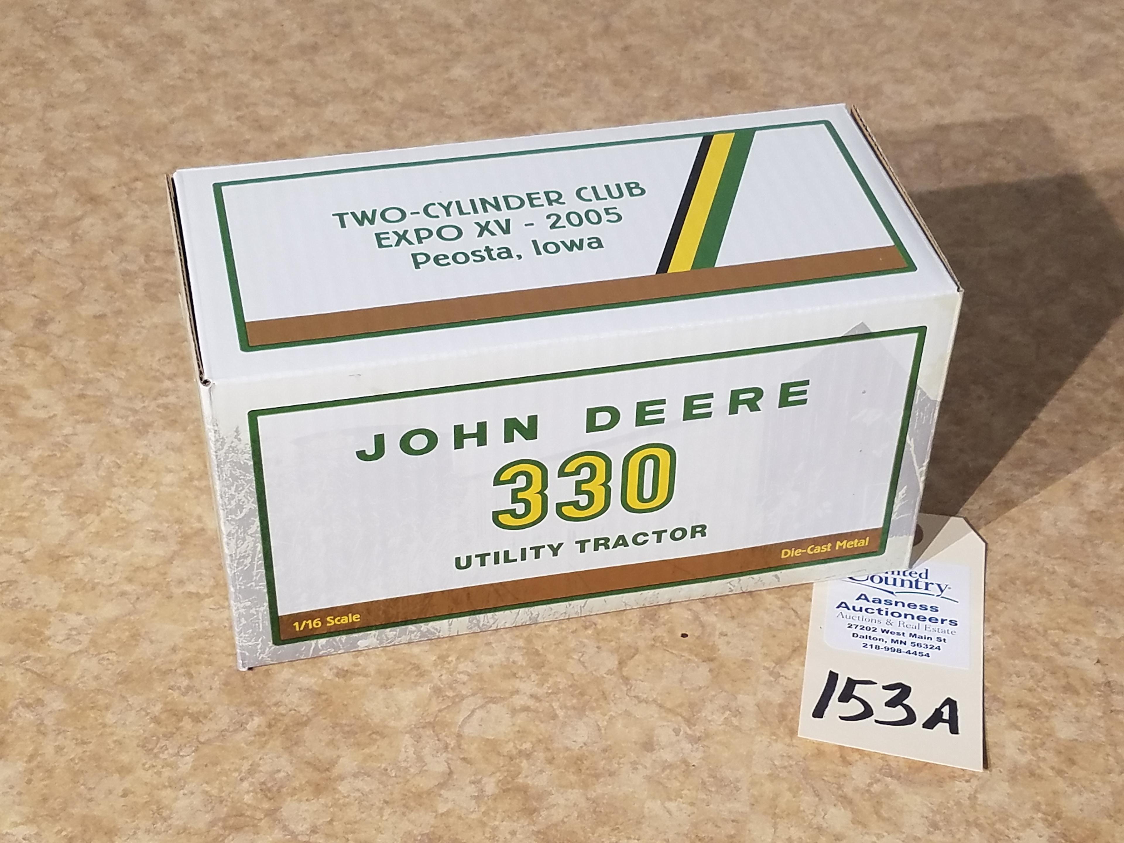 Ertl John Deere 330 utility tractor