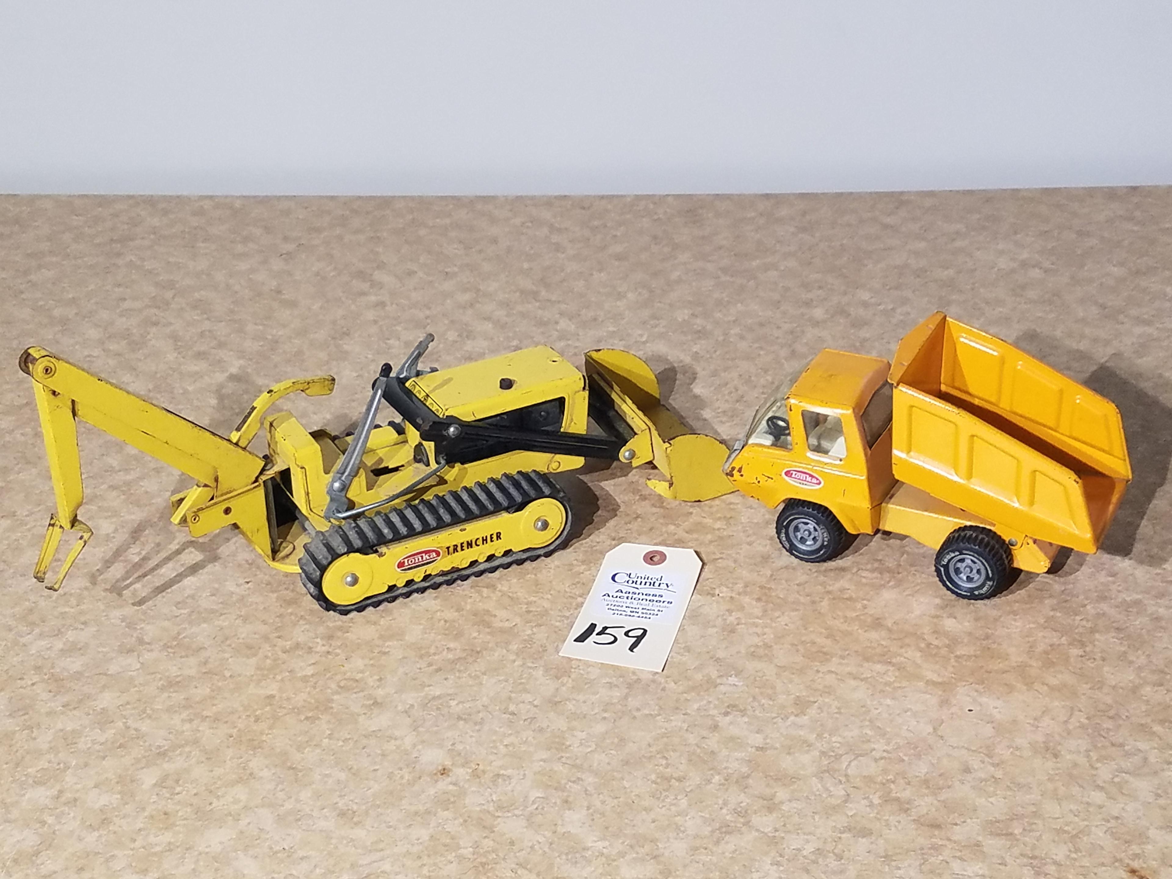 Mini Tonka dump truck