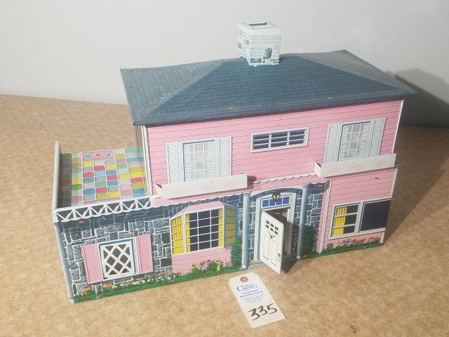 Vintage Metal Doll House