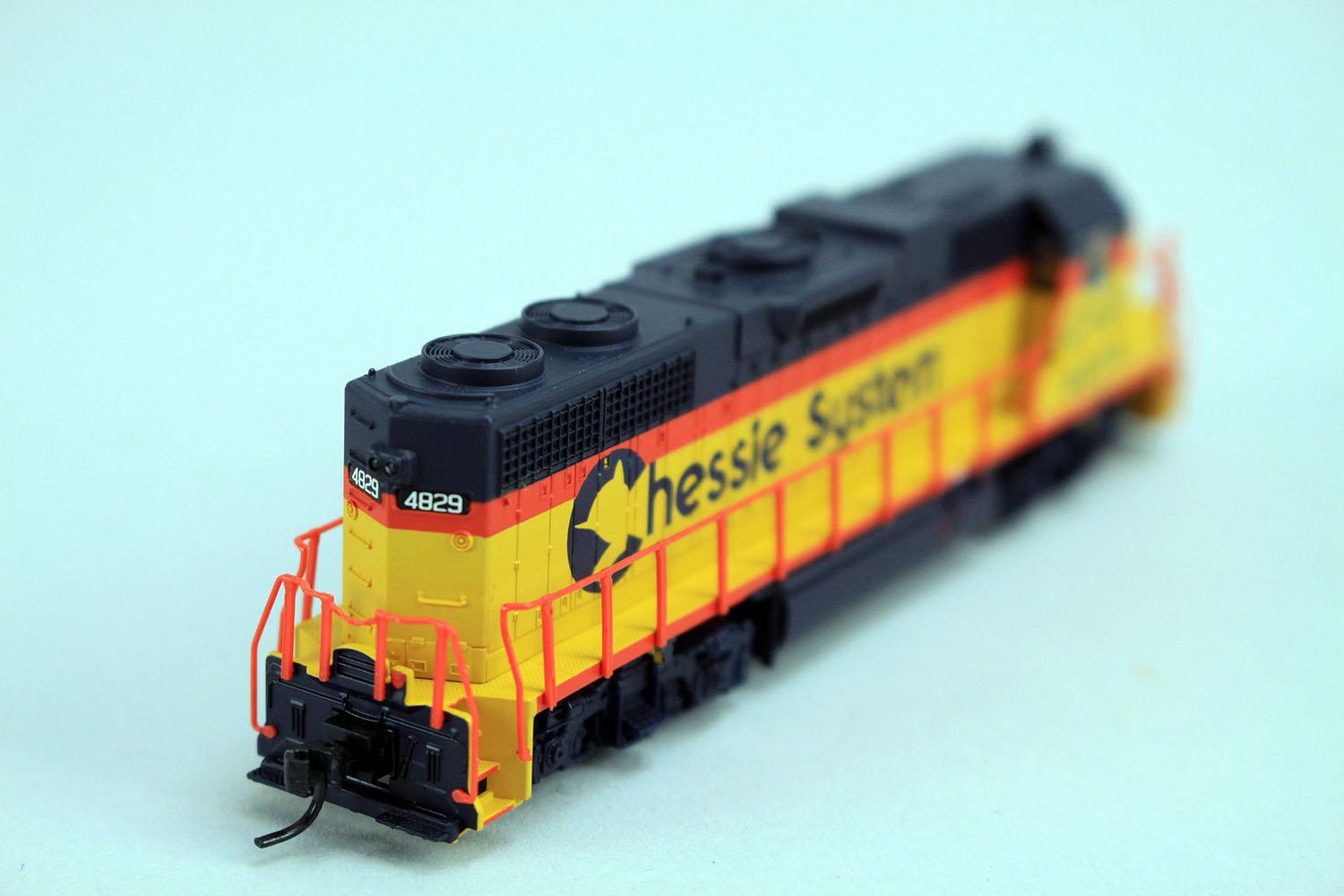 N Scale Atlas Master Chessie System #49827 C&O GP-38 #4829 Locomotive