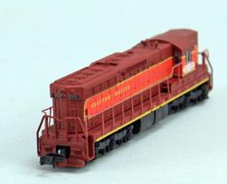 N Scale Life-Like Electromotive #7732, N SD7 Loco EMD Demo #990