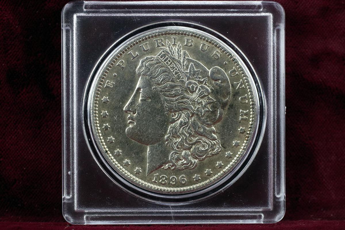 1896-P Morgan Silver Dollar