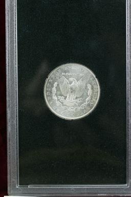 1883-CC Morgan Silver Dollar, In box with COA from Mint