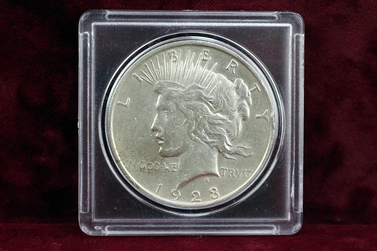 1923-P Peace Silver Dollar