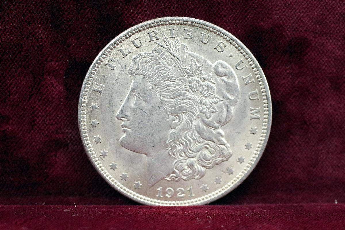 1921-P Morgan Silver Dollar