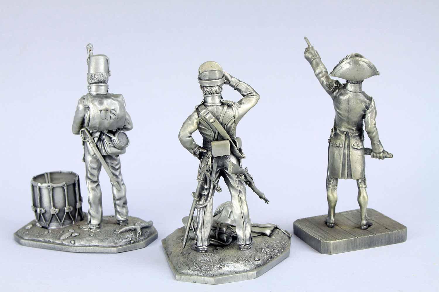 Pewter Collectible Military Soldiers