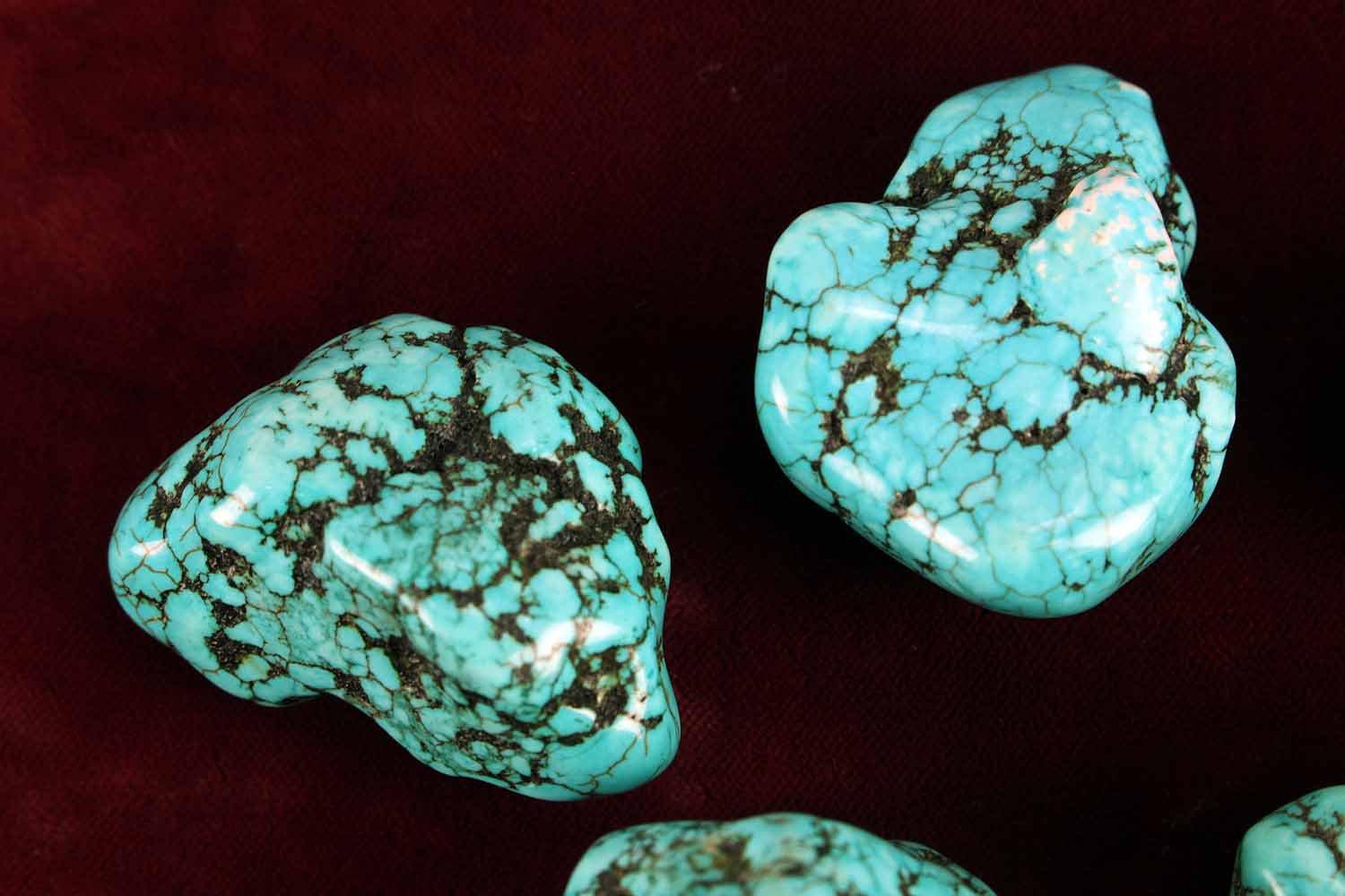 Polished Turquoise Stones