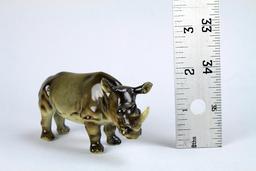 Rare Hutschenreuther Porcelain Rhino