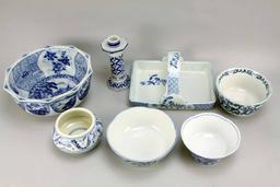 Collectible Blue Decorative Bowls  & More