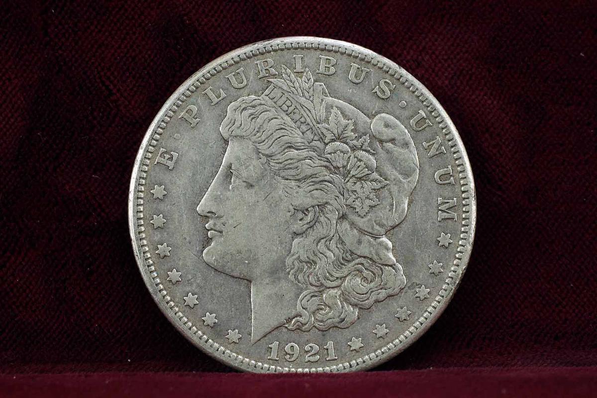 1921-S Morgan Silver Dollar