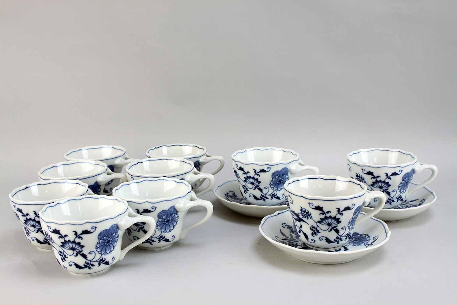 Vintage Blue Danube Japan Cups