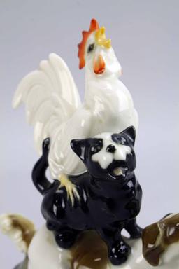 Hutschenreuther Germany "Town Musician" Porcelain