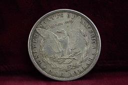 1879-P Morgan Silver Dollar