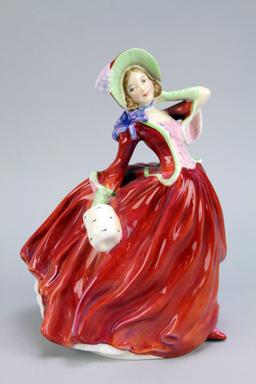 Royal Doulton "Autumn Breeze" Porcelain Figurine, England