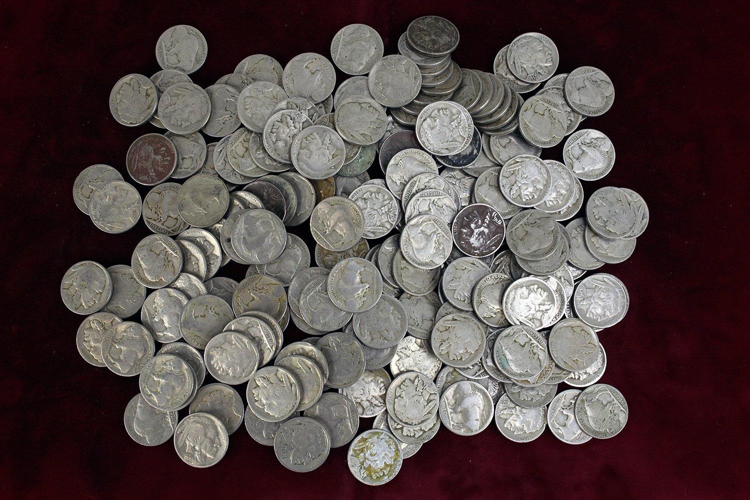 Another Large Bag of Buffalo/Indian Head Nickels