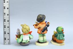 3 Hummel Figurines - Musical Theme, W. Germany