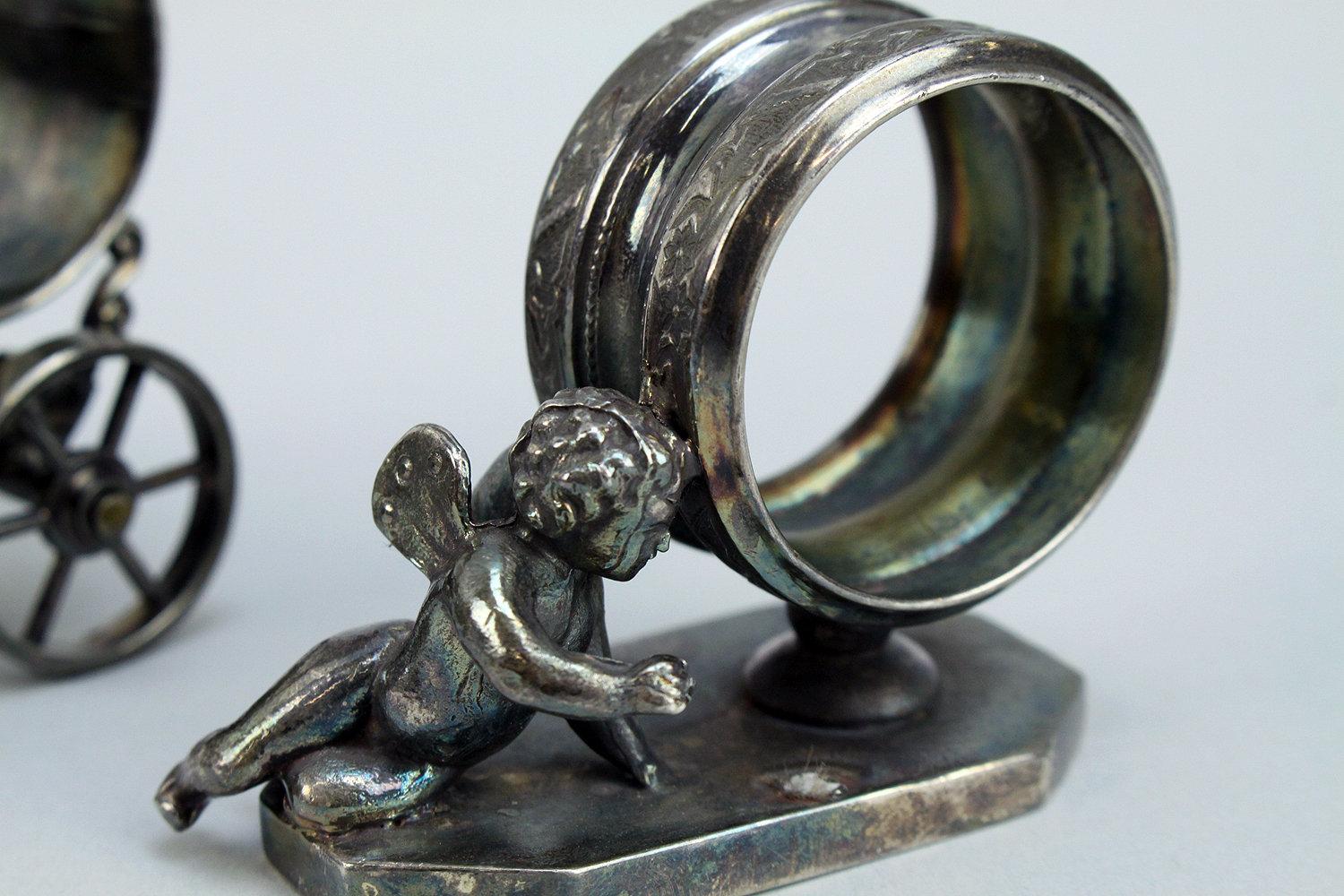 Antique Figural Napkin Rings