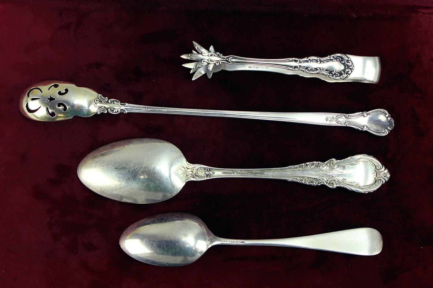 Sterling Silver Serving Items, 130 Grams