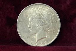 1922-P Peace Silver Dollar