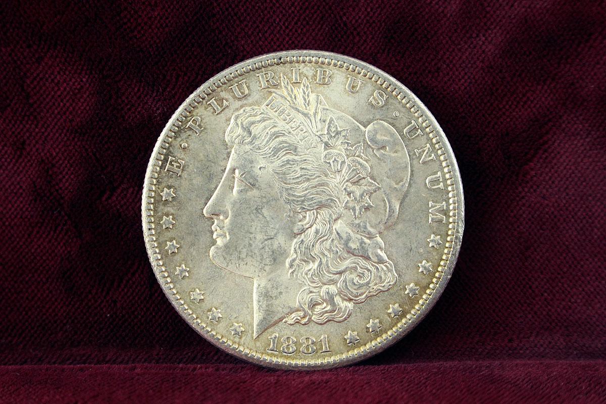 1881-S Morgan Silver Dollar