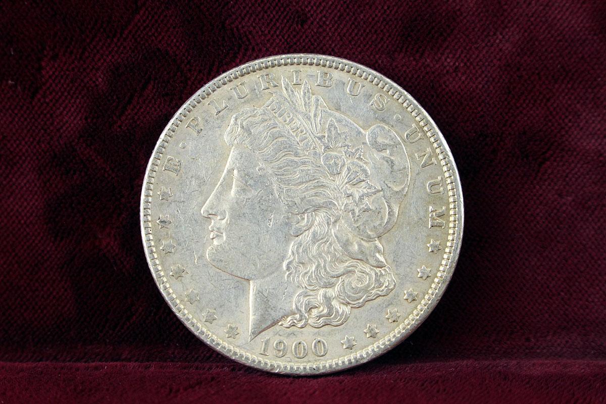 1900-P Morgan Silver Dollar