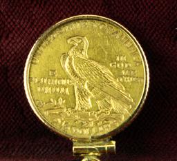 1914-D $2 1/2 Gold Indian Head Quarter Eagle