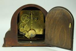 Oak Cased Mantle Clock