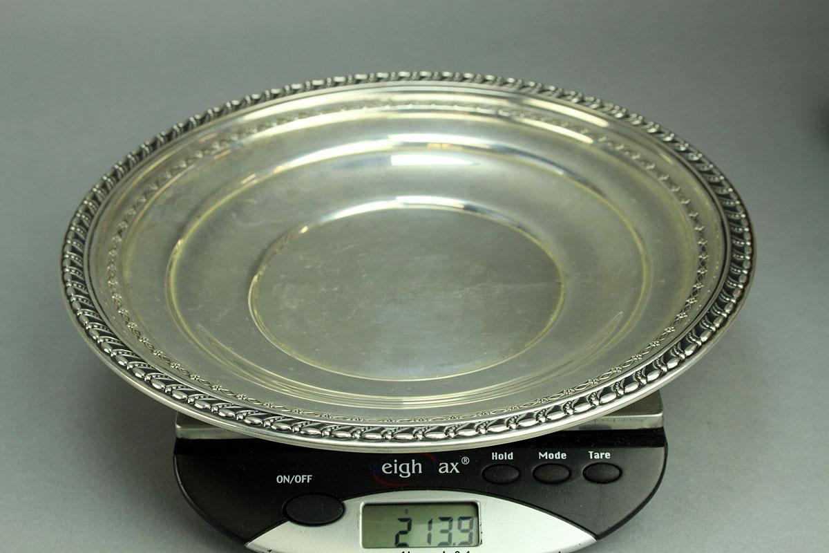 Sterling Silver Bowl, 213.9 Grams