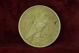 1922-P Peace Silver Dollar