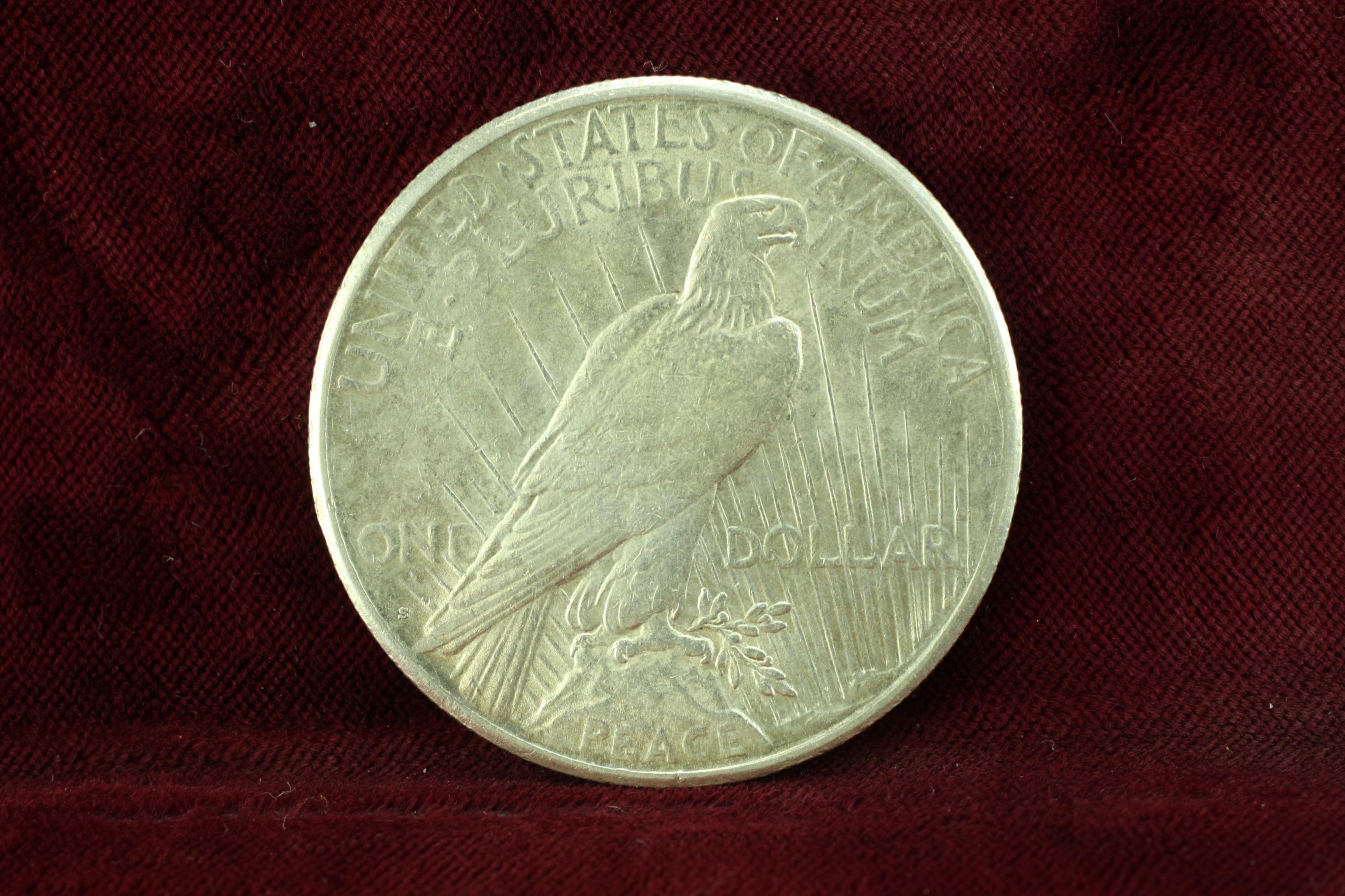 1922-S Peace Silver Dollar