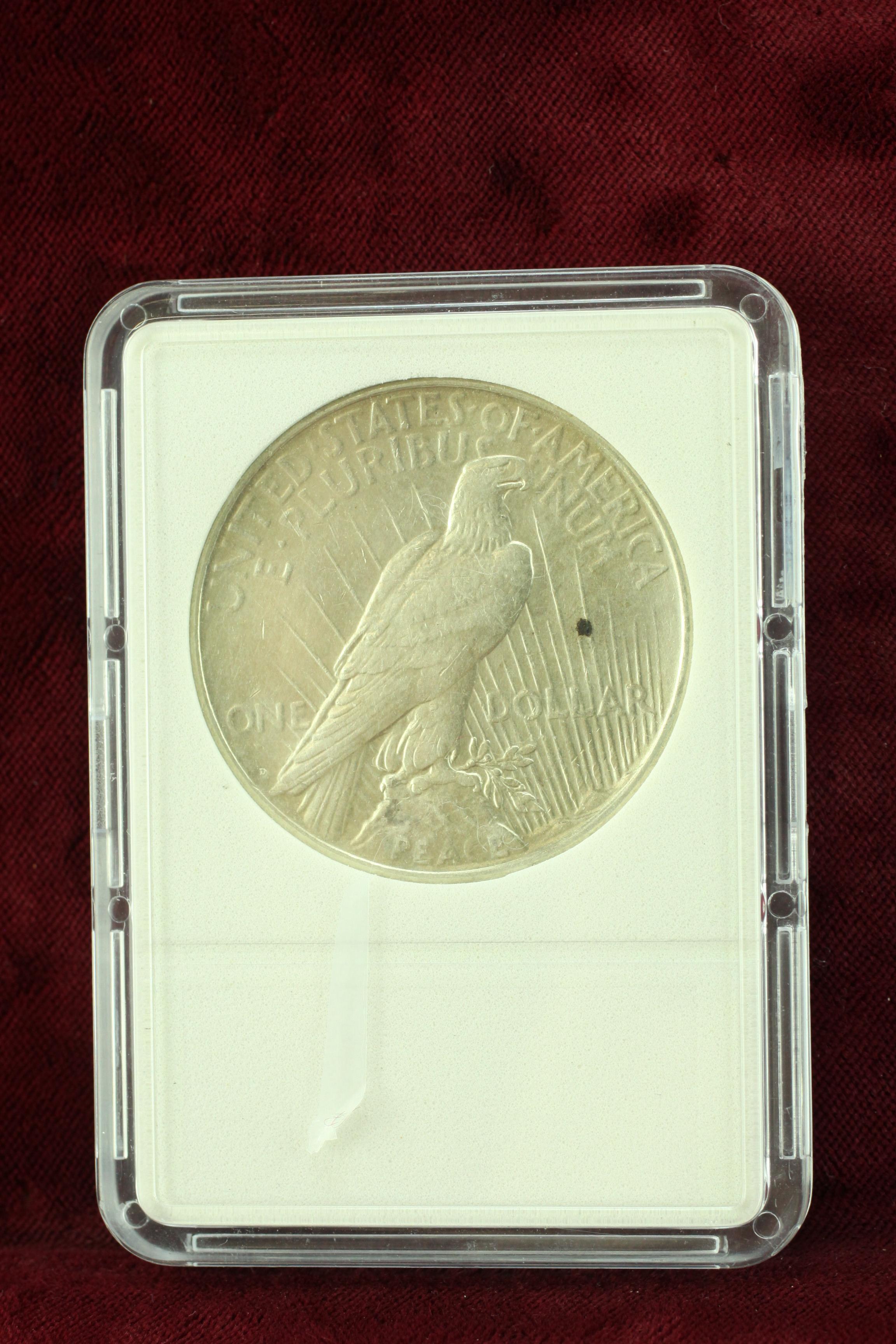 1934-D Peace Silver Dollar; MS67 by ANGS