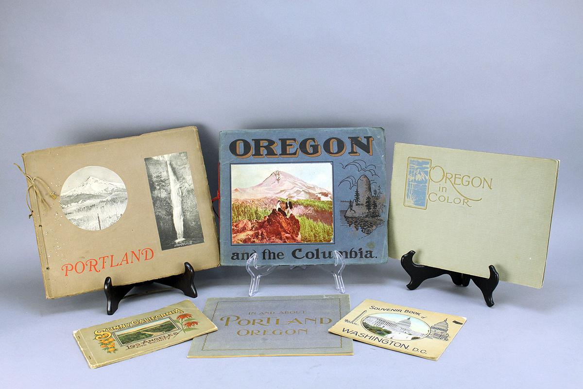 Vintage Oregon, California, Washington DC Souvenir Books