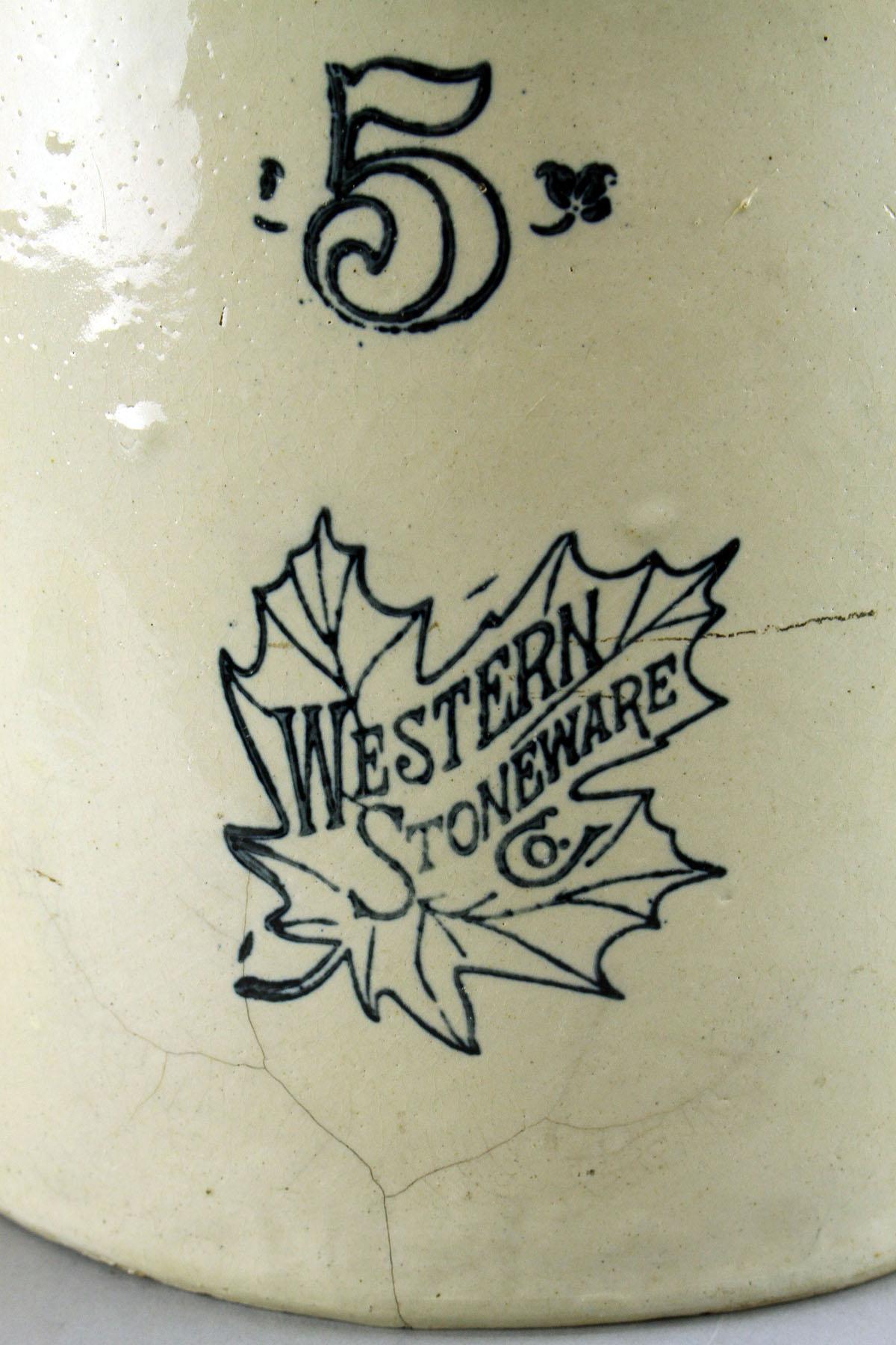 #5 Gallon Western Stoneware Crock