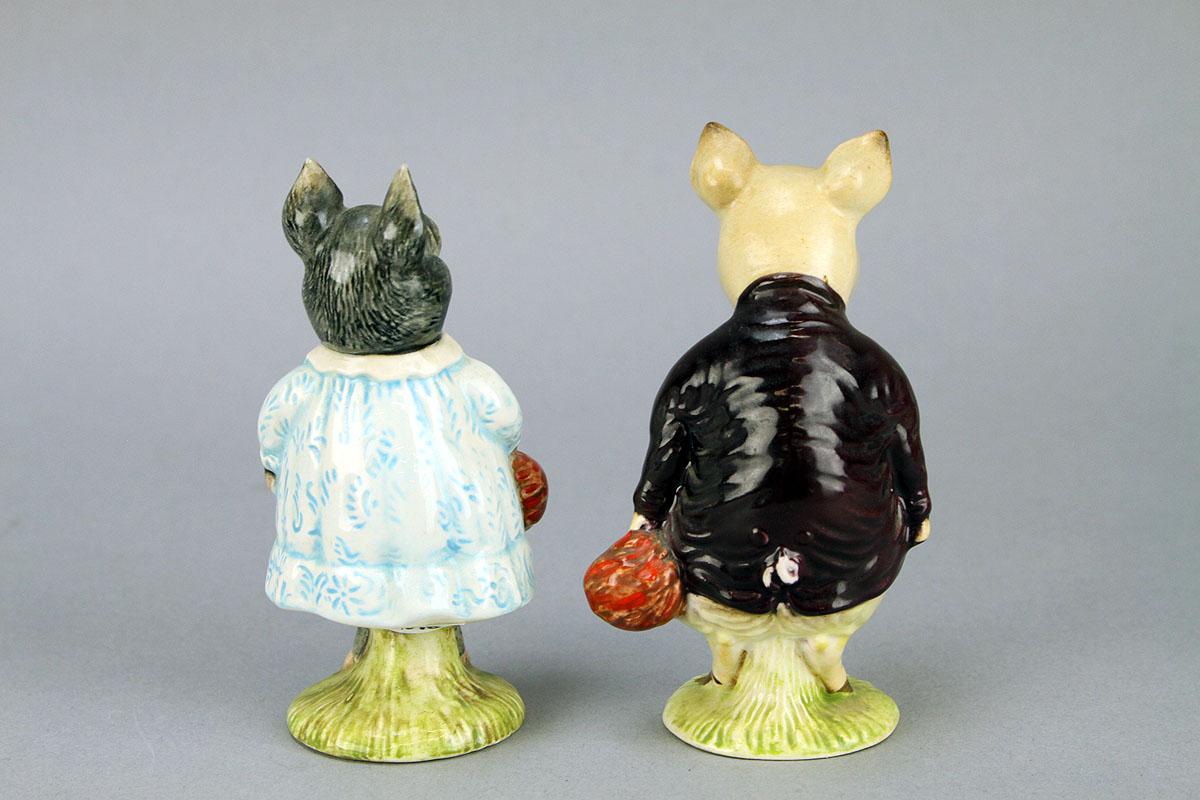 Beatrix Potter's "Pig-Wig" & "Pigling Bland", Beswick - England