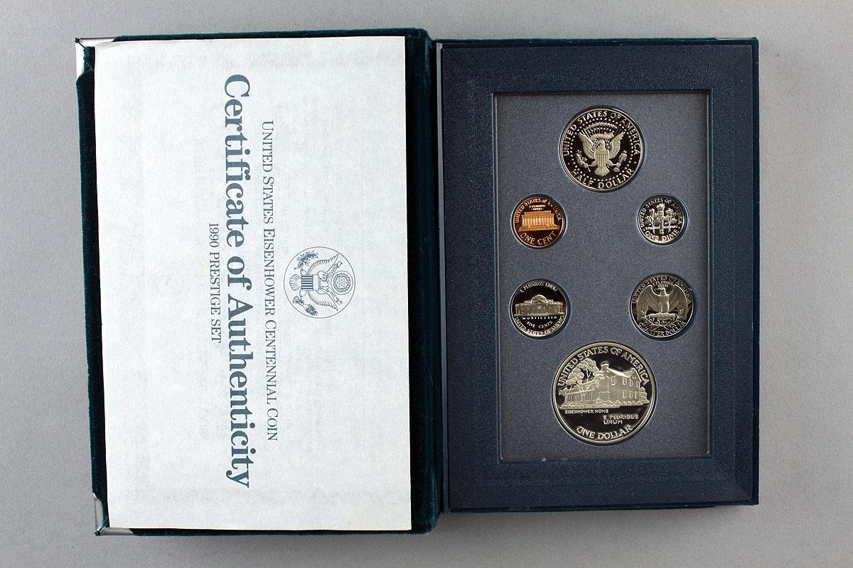 1990 US Mint Prestige Set w/COA, NO BOX