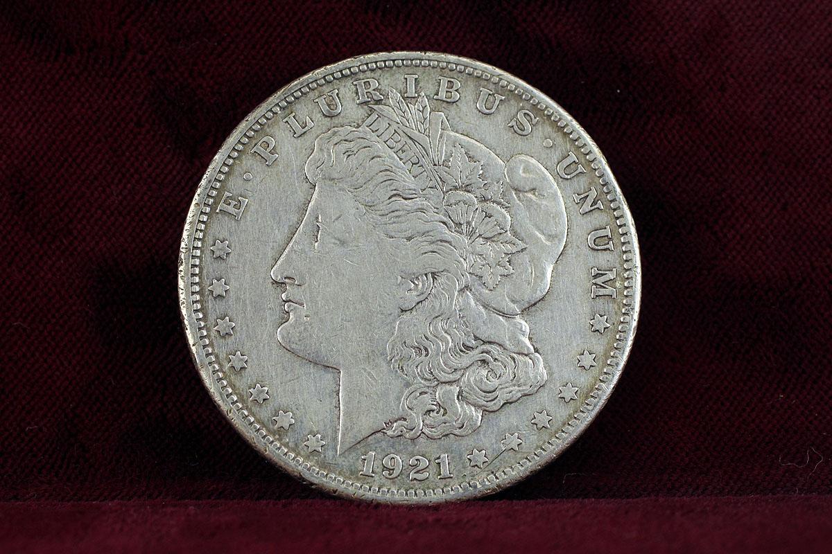 1921-S Morgan Silver Dollar