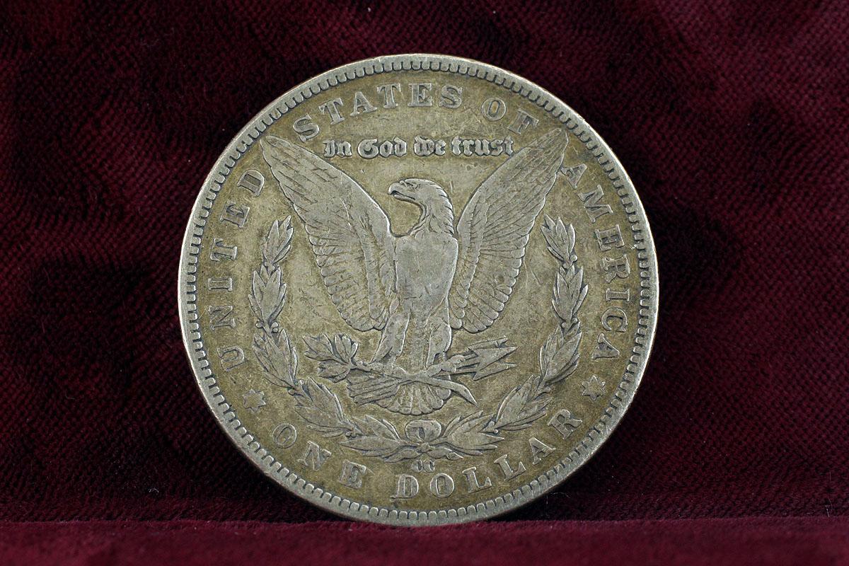 1891-CC Morgan Silver Dollar