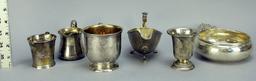 Sterling Silver Tableware Items, 679.6 Grams