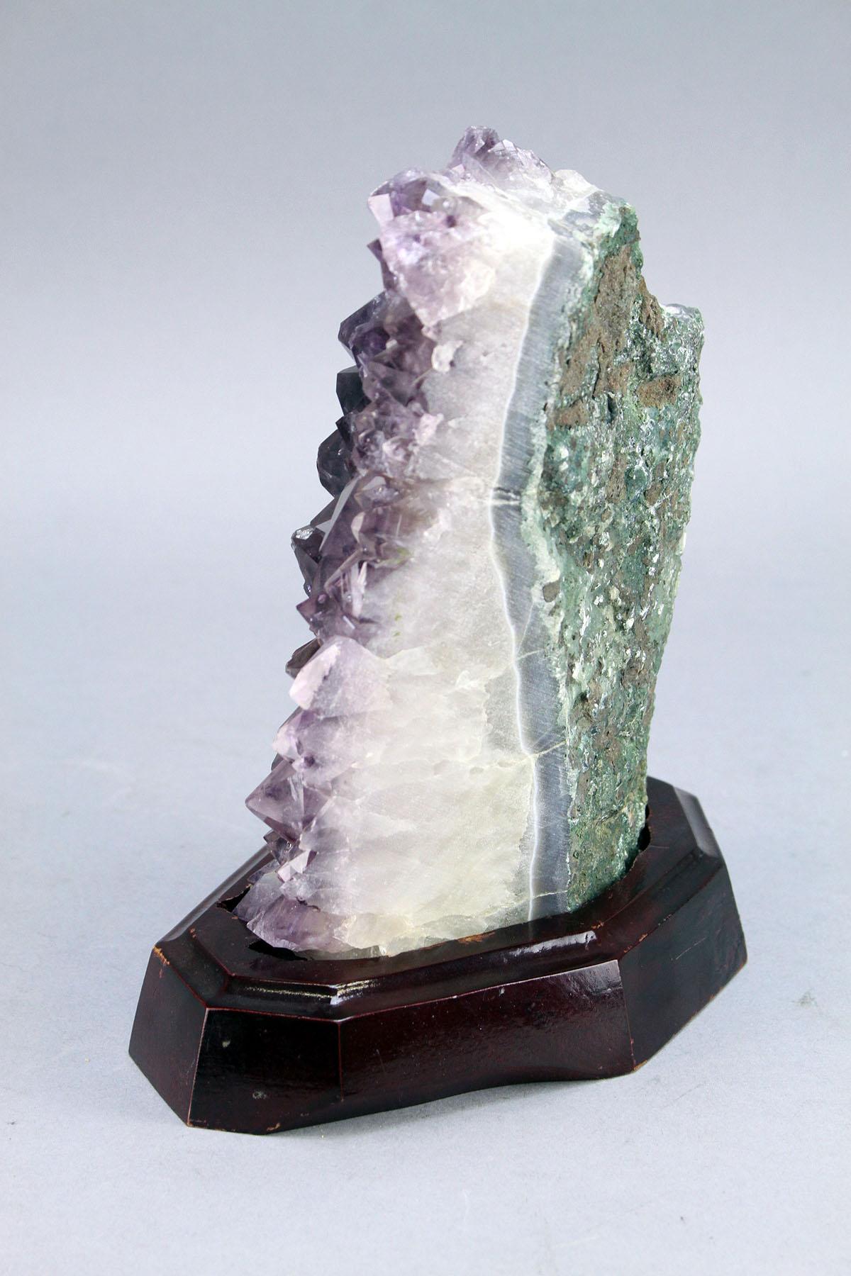 Amethyst Quartz Crystal Specimen