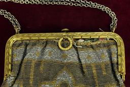 Vintage Deco Beaded Hand Bag