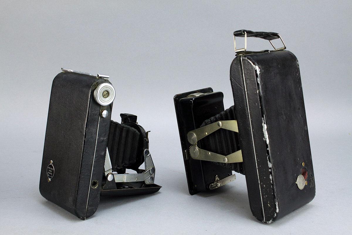 Vintage Kodak Folding Cameras