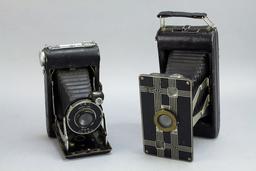 Vintage Kodak Folding Cameras