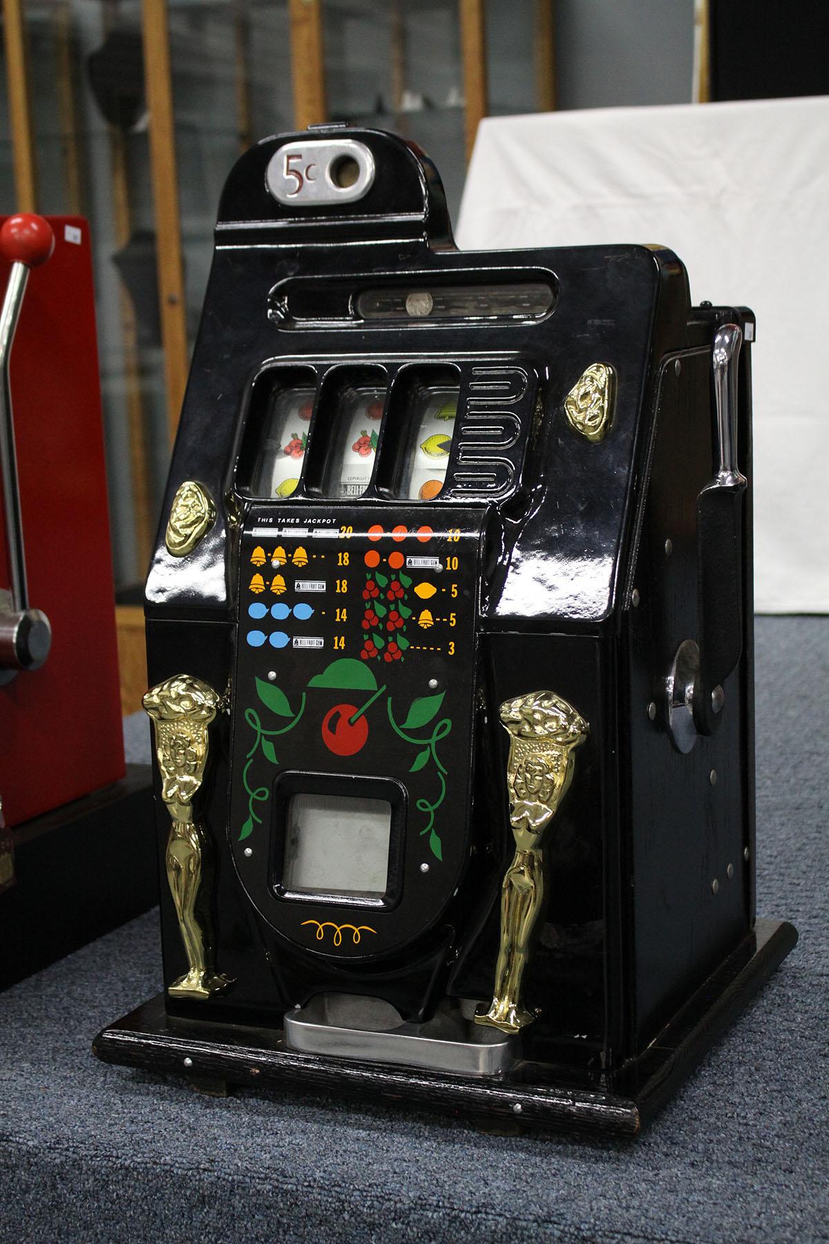 Vintage Nickel Slot Machine