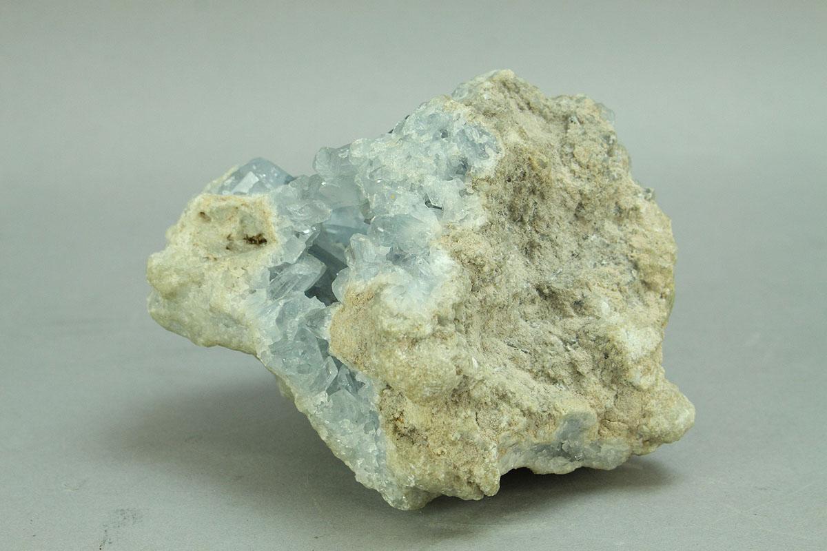 Unique Blue Crystal Geological Specimen