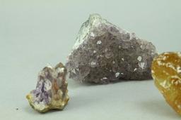 Natural Crystals - Amethyst Colored & Other Geological Specimens