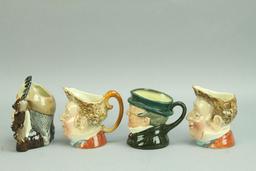 Small Toby Mugs: Beswick & Royal Doulton