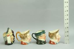 Small Toby Mugs: Beswick & Royal Doulton