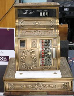 Antique  National Cash Register - Model 1030, Ca. 1920's