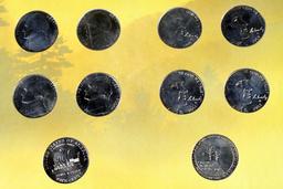 Westward Series Nickels (2004,2005) & 100 Years of Nickels Commemorative Set