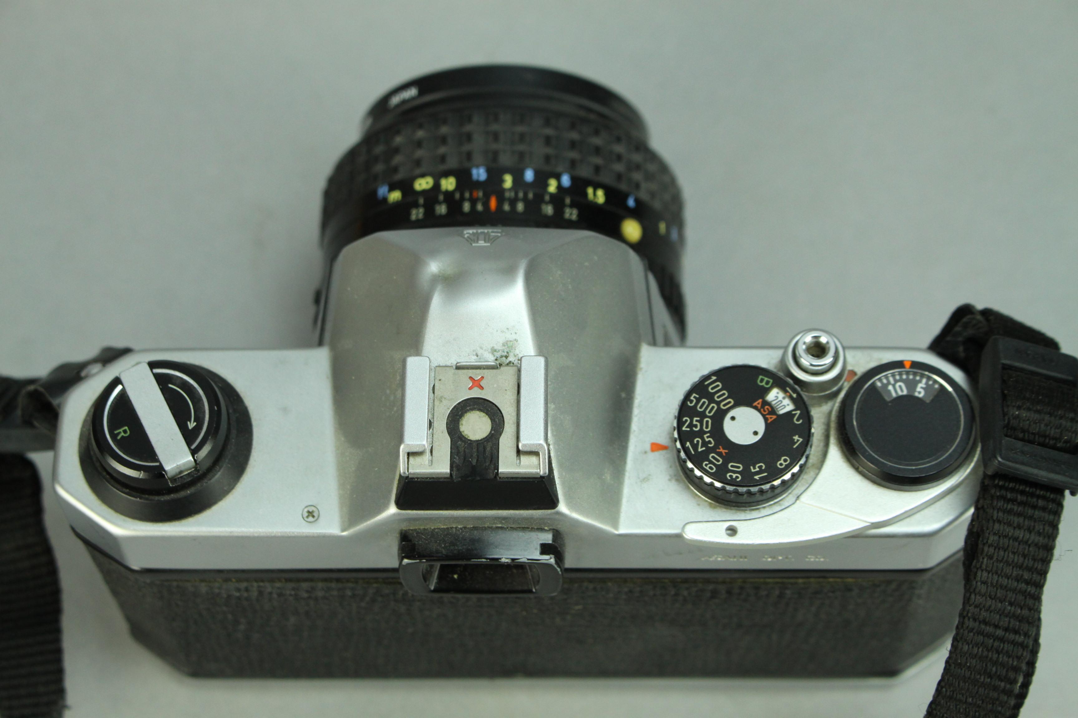 Vintage Pentax 35mm Film Camera Set